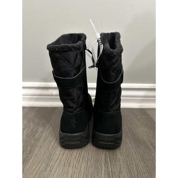 Lands End Black Thermolite Winter Boots Women’s 6.5 - Picture 3 of 9
